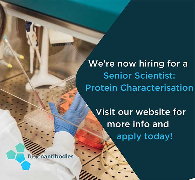 Protein Characterisation Senior Scientist featured image