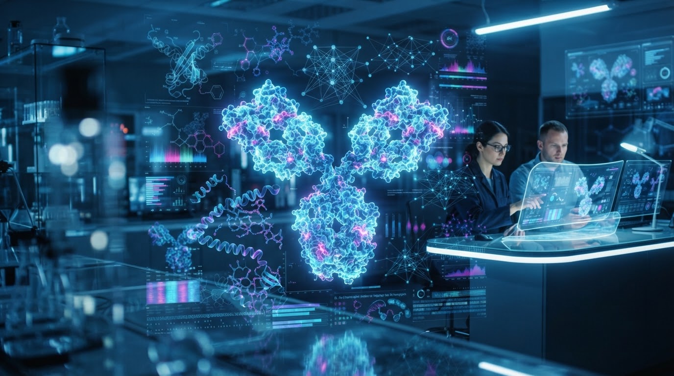Fusion laboratory supporting AI/ML-ab™ de novo Antibody Discovery